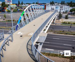 Nowa kładka nad ul. Struga