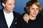 Justin Bieber i Patrick Schwarzenegger na premierze filmu Midnight Sun