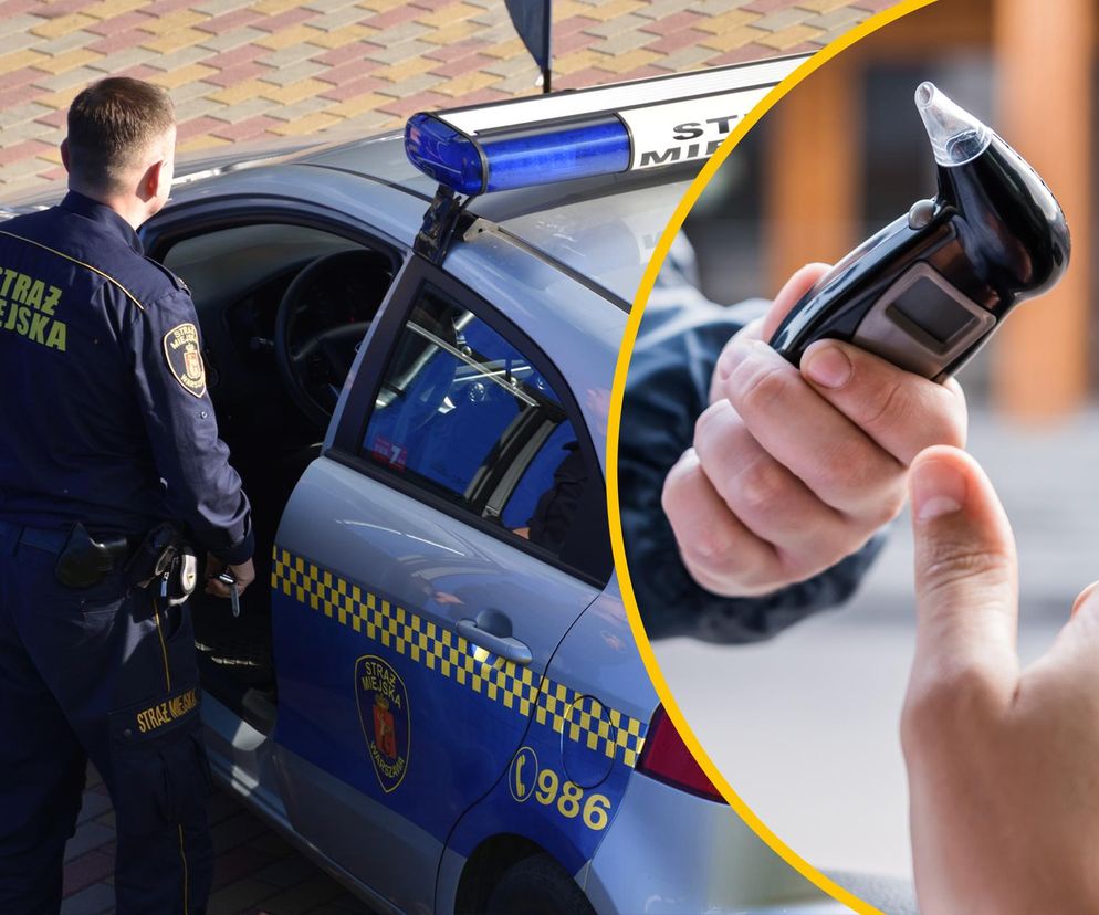 Strażnicy nie mogli uwierzyć w wynik alkomatu. Wezwali pogotowie. Mężczyzna wydmuchał 6 promili