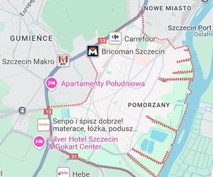 Google Maps - Szczecin osiedka 