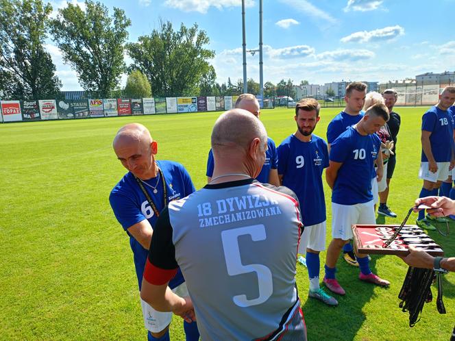 Mecz z okazji 5-lecia 18. Dywizji Zmechanizowanej w Siedlcach zakończył się remisem 5:5