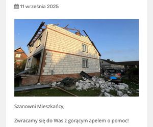Małżeństwo ze wsi Wyryki dostało już pierwsze pieniądze od państwa. Czekamy na oficjalne oszacowanie strat