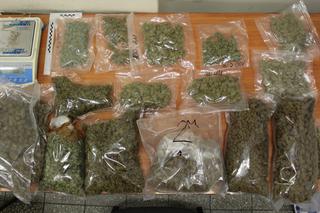 Narkotyki w torbie na zakupy, walizce, w słoikach i lodówce - policjanci odkryli dziuplę handlarzy!