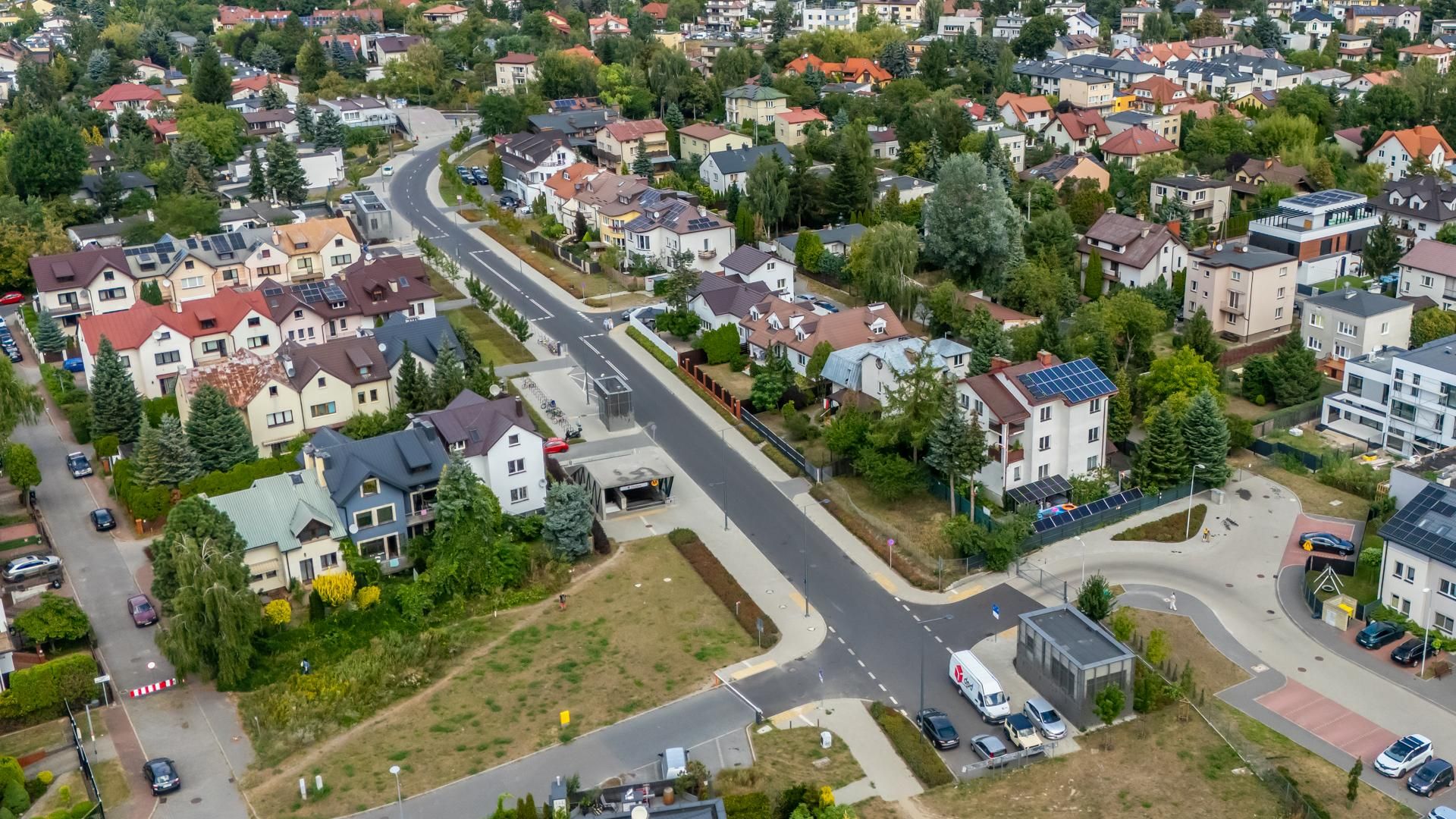 Okolice stacji metro Zacisze w Warszawie
