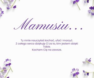 Dzień Mamy życzenia
