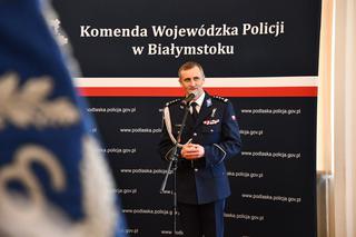 Robert Szewc to nowy komendant wojewódzki podlaskiej policji [ZDJĘCIA]