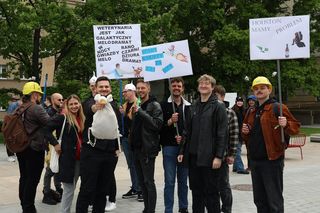 Kosmiczny korowód studencki przeszedł 9 maja ulicami Lublina