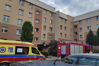 Przypalona kolacja w Białymstoku. Interwencja strażaków w bloku przy ul. Magnoliowej
