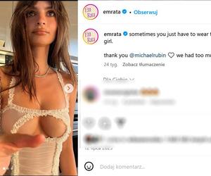 Emily Ratajkowski wróciła do byłego po roku! Rzuciła dwóch dla jednego