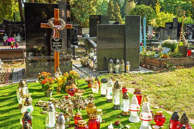 Grób Stanisława Sojki na Cmentarzu Wojskowym na Powązkach