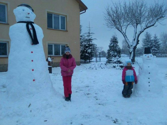 Śnieżne bałwanki na Podkarpaciu: Zobacz prace naszych Czytelników