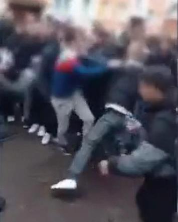 Brutalna bójka uczniów szkół w Kluczborku 
