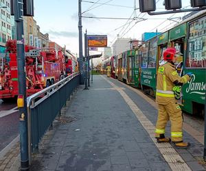 Dwa tramwaje zderzyły się w centrum Łodzi