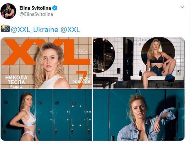 Elina Switolina, rozbierana sesja