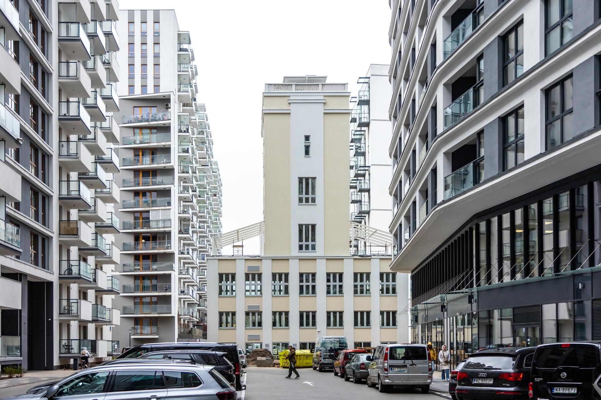 Dawna wieża ciśnień fabryki karabinów na Woli w Warszawie