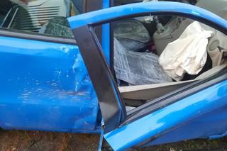 Czołowe zderzenie dwóch osobówek w Dobrzejewicach pod Toruniem! Nie żyje 69-letnia kobieta