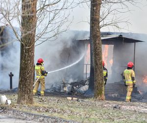 Pożar pustostanów przy ul. Grudziądzkiej w Toruniu. To nie pierwszy raz!