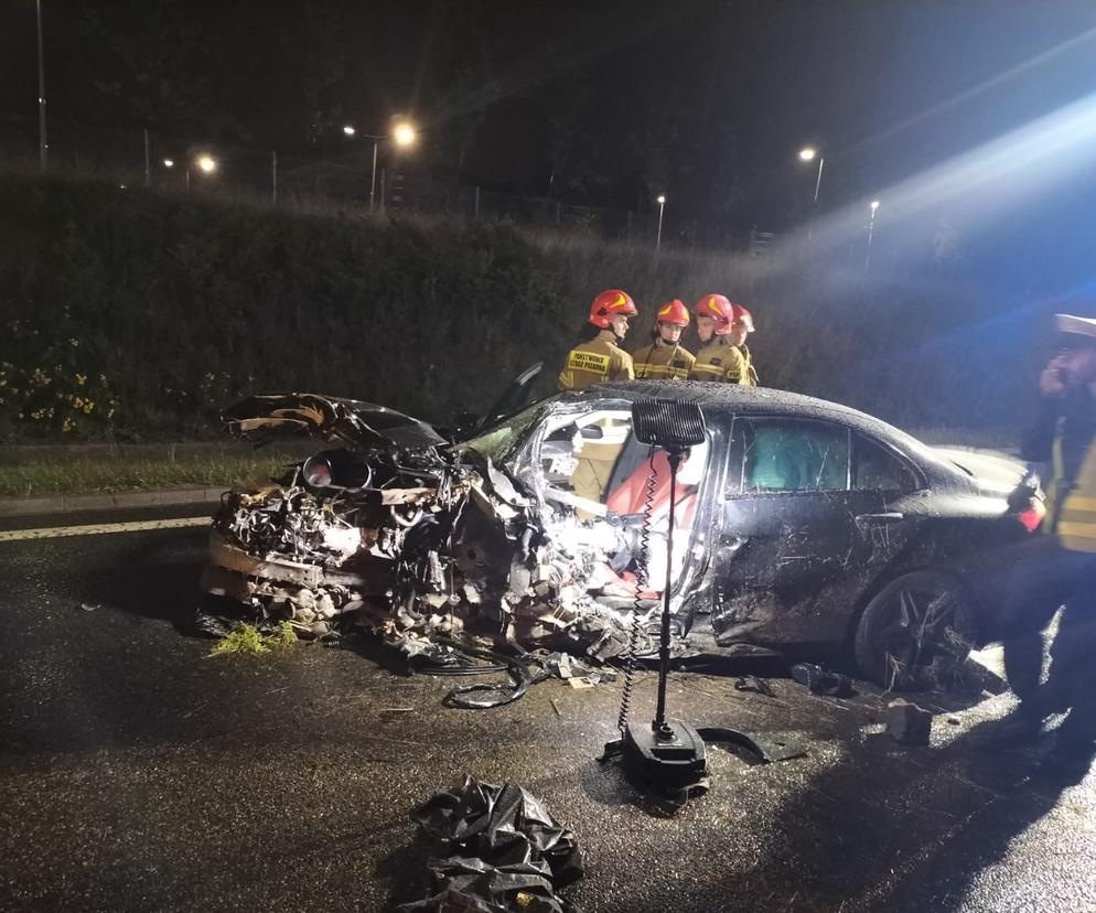 Tragiczna noc w Gdańsku. 30-latek zginął w wypadku drogowym