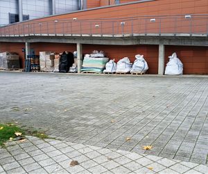 Dary dla powodzian pod halą Netto Arena