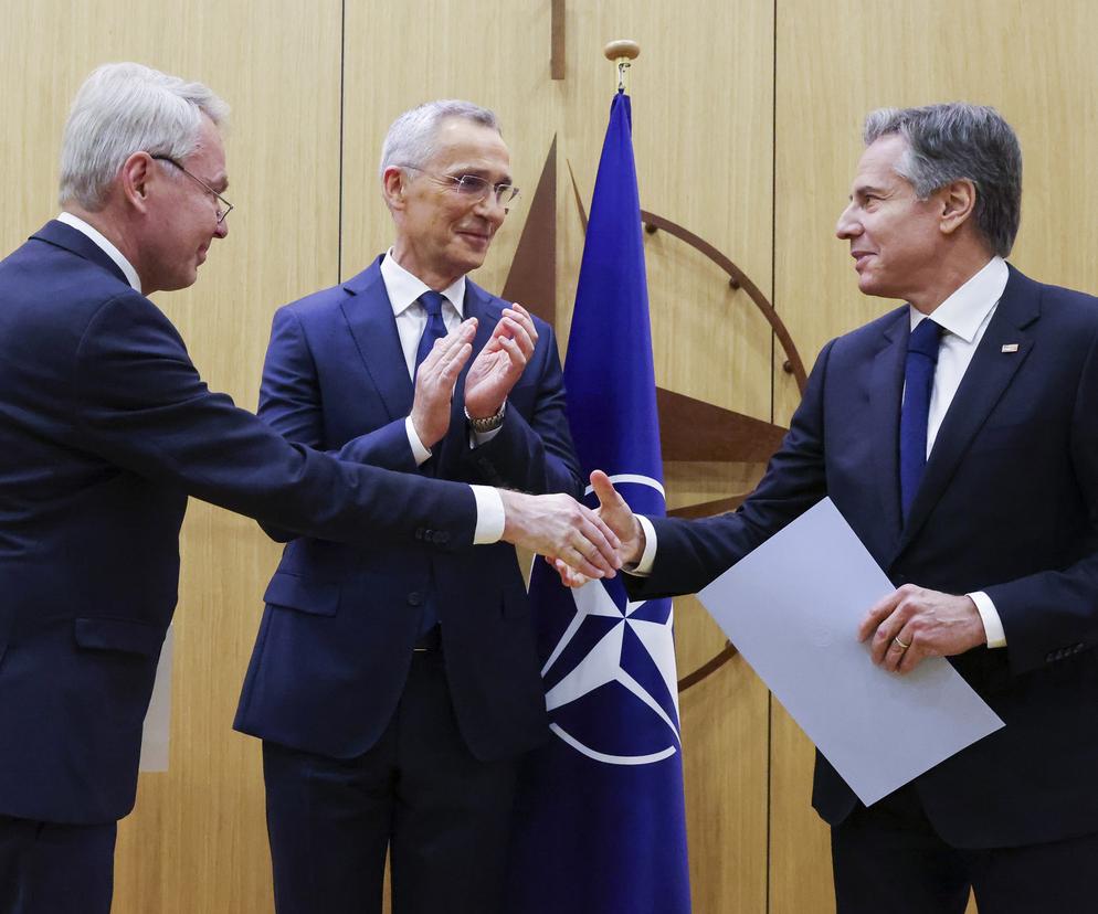Ceremonia wejścia Finlandii do NATO