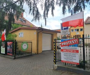 Koszalin: Protestują pracownicy warsztatów terapii zajęciowej