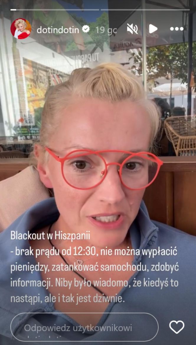 Brak prądu w Hiszpanii