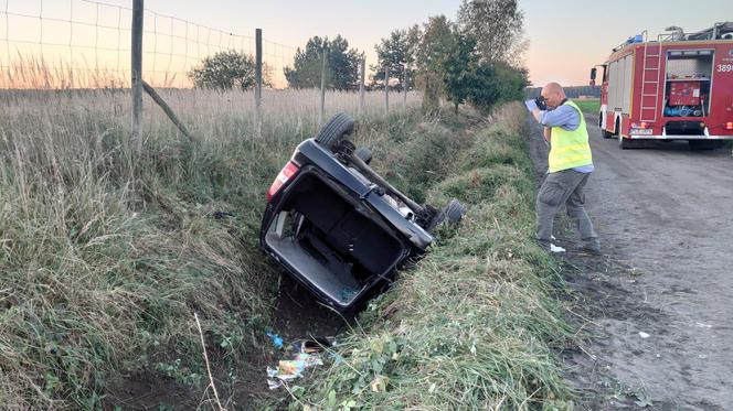 Tragiczny wypadek na drodze gruntowej