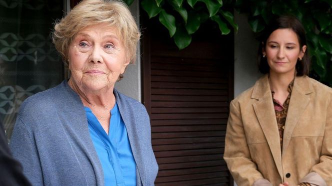 M jak miłość odc. 1889. Barbara (Teresa Lipowska), Agnes (Amanda Mincewicz)