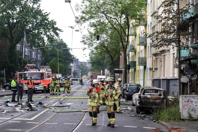 Potężna eksplozja w Düsseldorfie. Są ofiary i ranni.