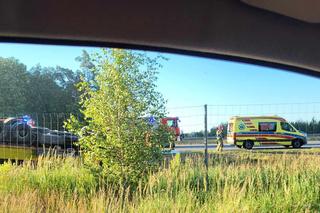 Śmiertelny wypadek na S8 niedaleko Oleśnicy. Trasa Wrocław - Warszawa zablokowana