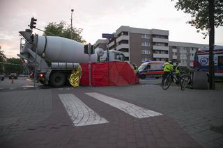 Dziecko zginęło pod betoniarką