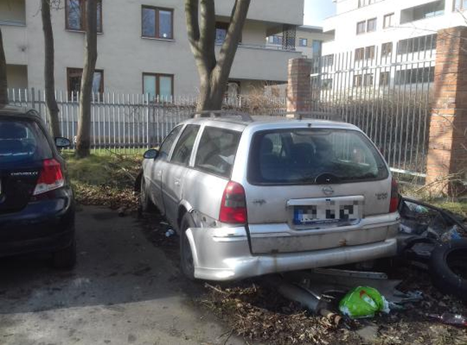 Wraki na ulicach Krakowa