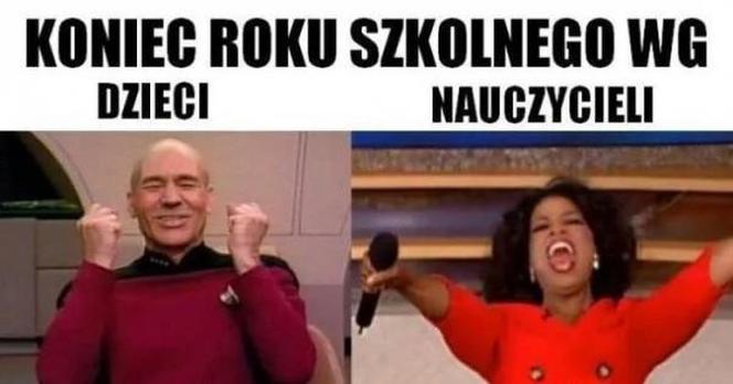 Memy na zakończenie Roku Szkolnego 2023/2024