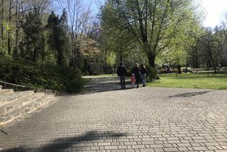 Katowice: Tłumy w Parku Kościuszki. Mieszkańcy ruszyli na spacery