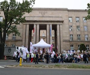 Protest nauczycieli w Warszawie (1.09.2025)