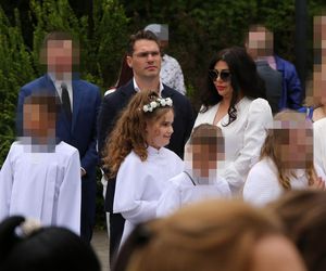 Iwona Węgrowska wyprawiła córce komunię