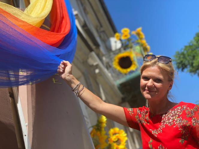 Piękne słoneczniki na Tumskiej!