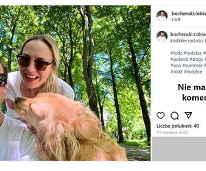 Tobiasz Bocheński z żoną