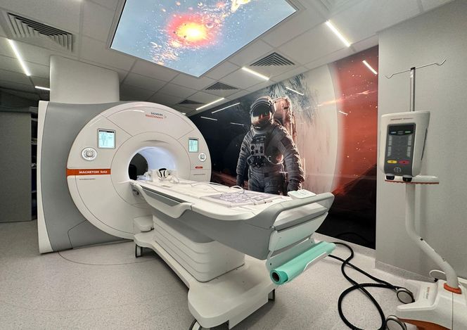 Nowoczesna pracownia rezonansu magnetycznego w szpitalu na Pomorzanach