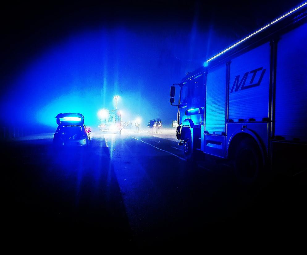 Tragiczny finał wypadku w pow. wschowskim. Zmarła rowerzystka potrącona przez samochód