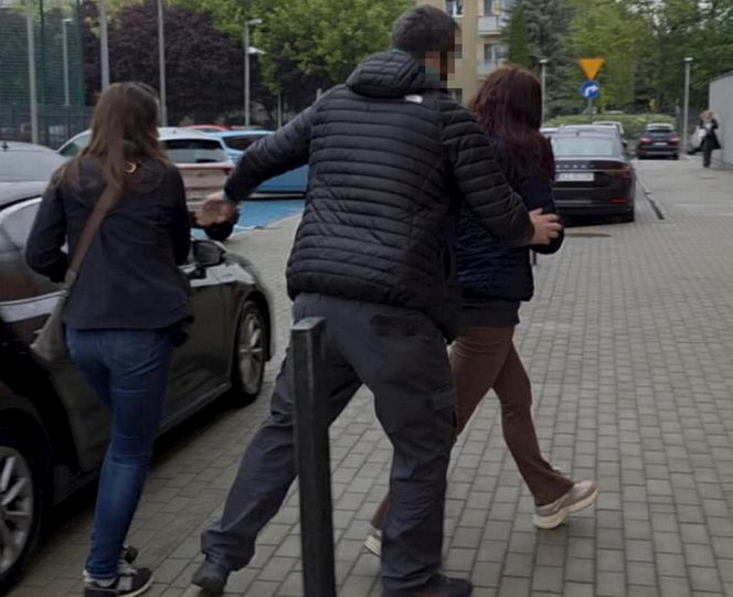 Doprowadzenie do Prokuratury Policjantki z Ropczyc 