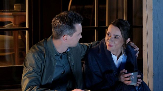 M jak miłość odc. 1884. Jakub Karski (Krzysztof Kwiatkowski), Martyna (Magdalena Turczeniewicz)