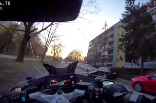 Szalony pościg ulicami Krakowa