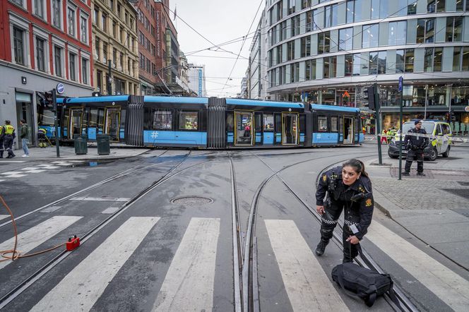 Tramwaj wjechał w sklep w Oslo. Są ranni