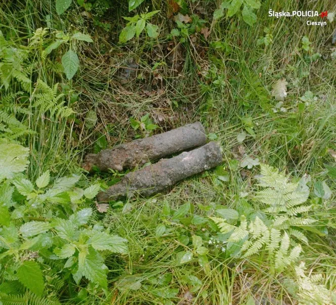 Dwa przeciwpancerne naboje znaleziono w Chybiu. Zutylizowali je saperzy