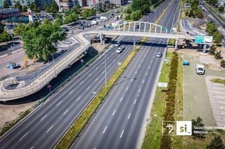 Kładka nad ul. Struga w Szczecinie