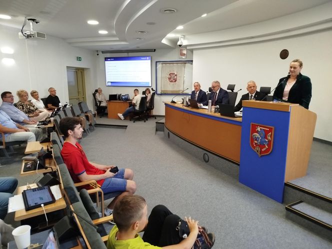 Rodzina Tymka Kalaty wymieniła się prezentami z prezydentem i radnymi