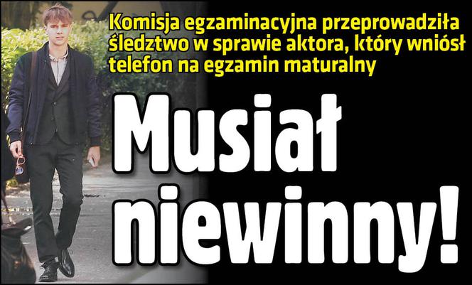 Musiał niewinny!
