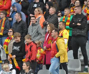 Korona Kielce - Lech Poznań. Zdjęcia kibiców na Exbud Arenie