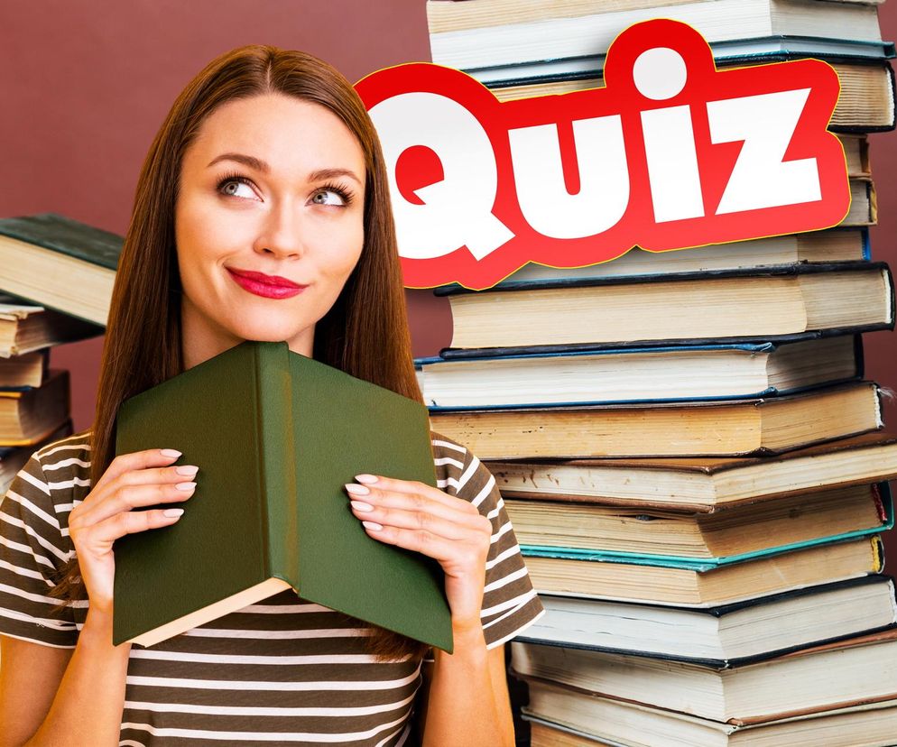 QUIZ. Szukamy imion w tytułach książek. Jeśli nie zdobędziesz 5 punktów - biegnij do biblioteki!